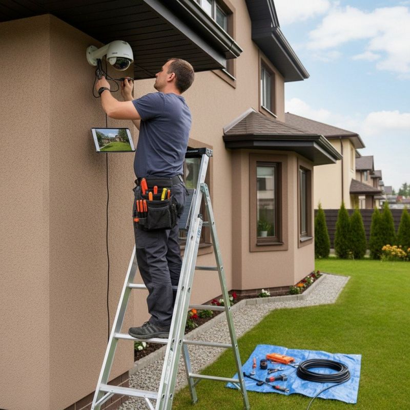 Local Surveillance Camera Installation pros at work